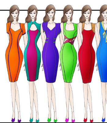 DRESSES BY COLOUR