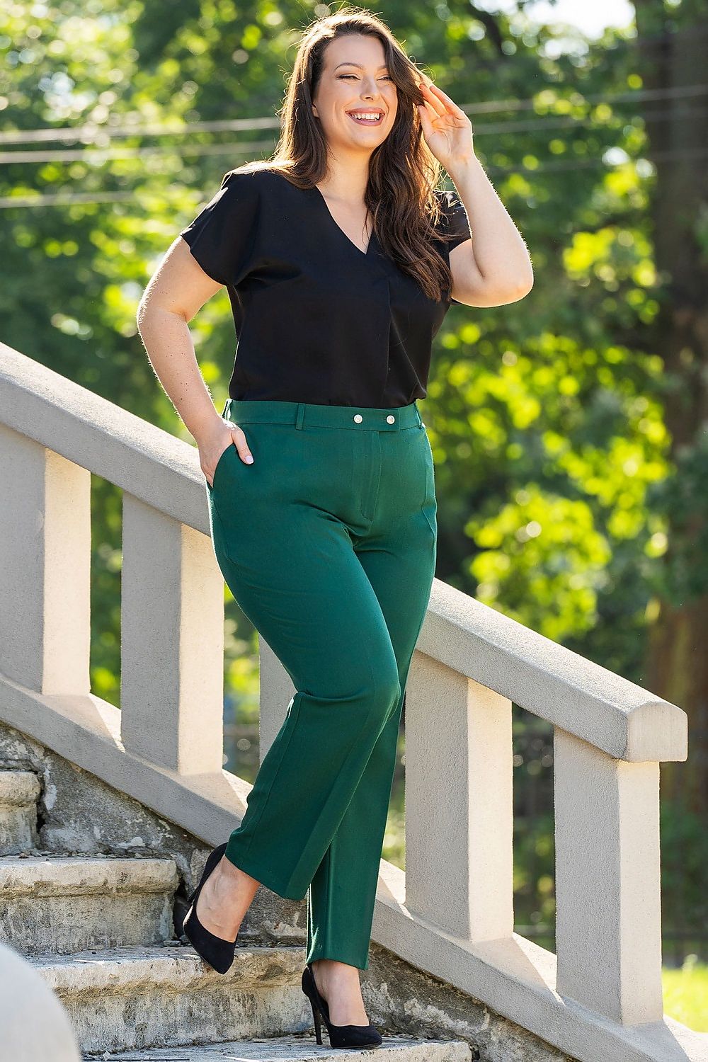 Plus size Trousers model 190979 Karko