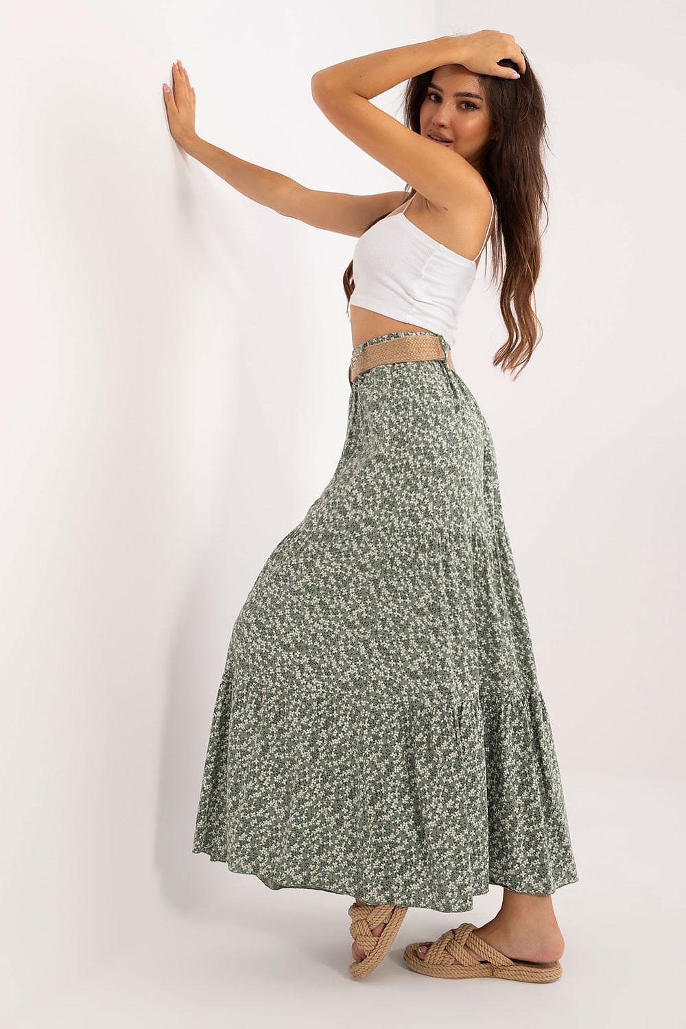 Long skirt model 198924 Italy Moda