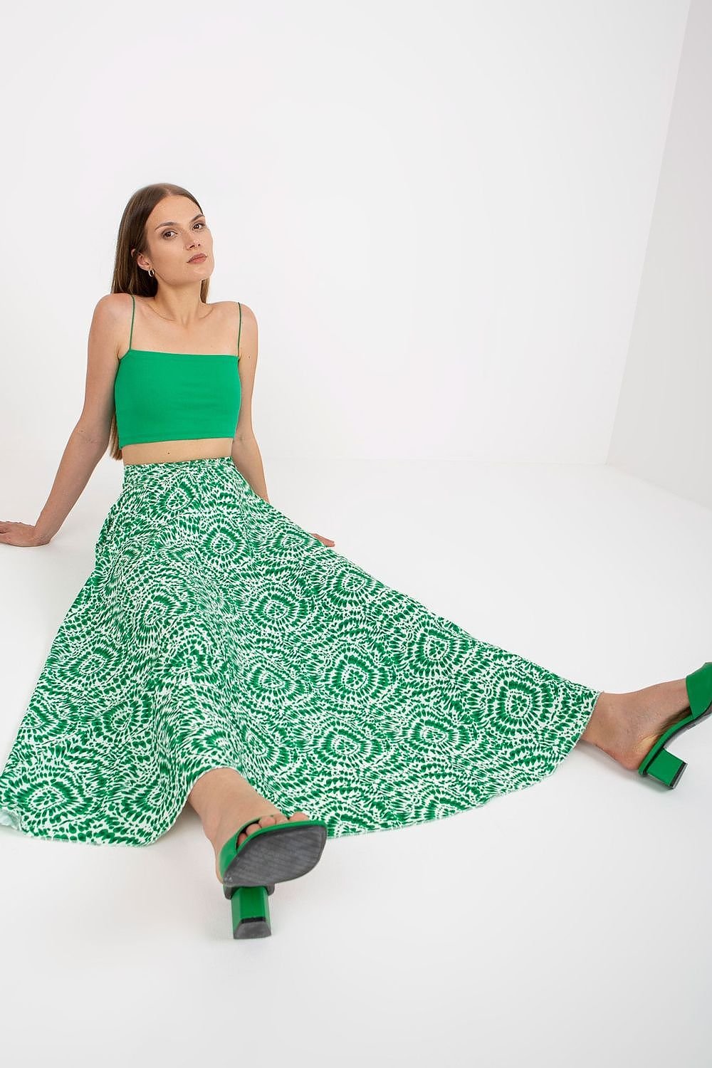 Long skirt model 168131 Rue Paris