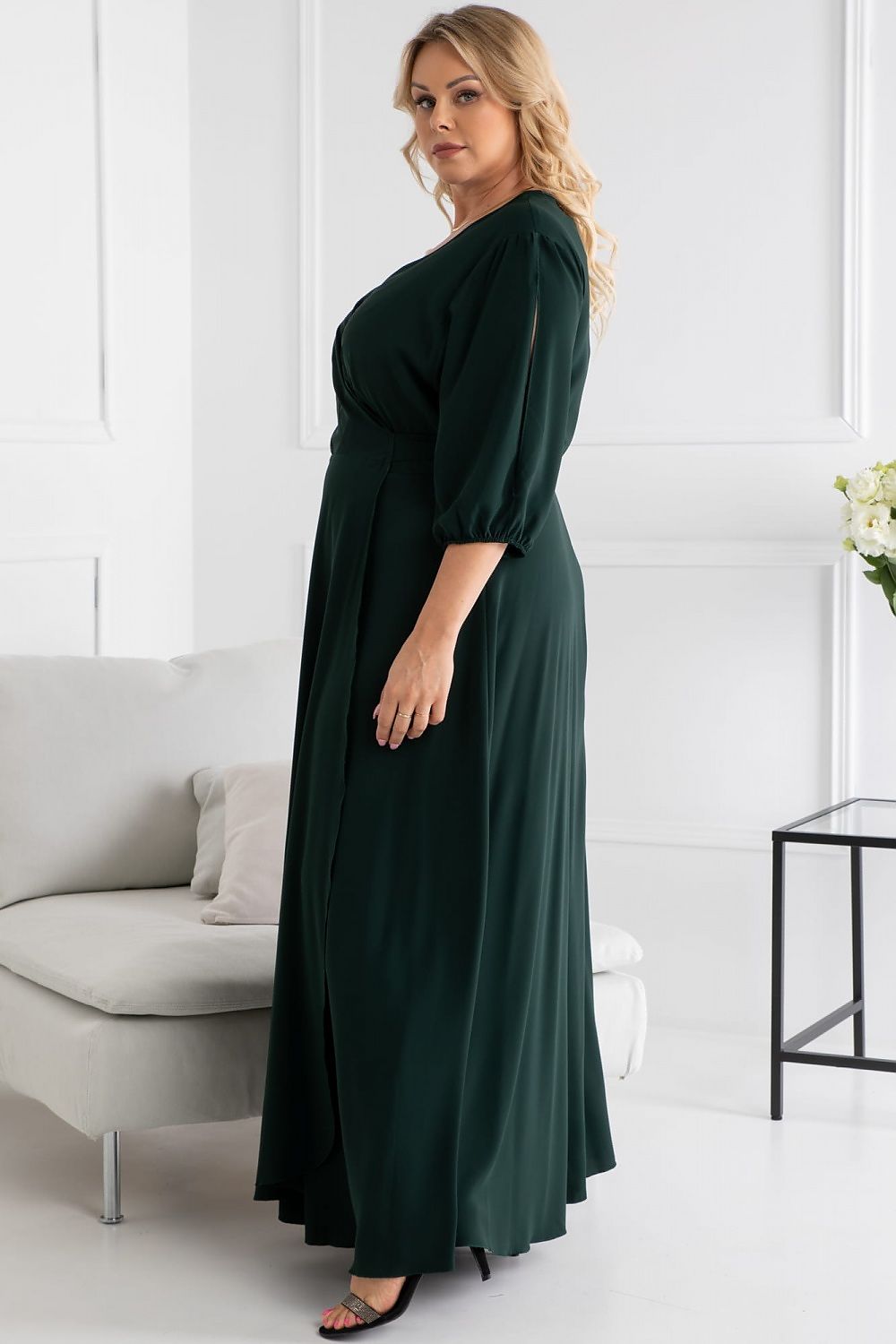 Plus size dress model 168941 Karko