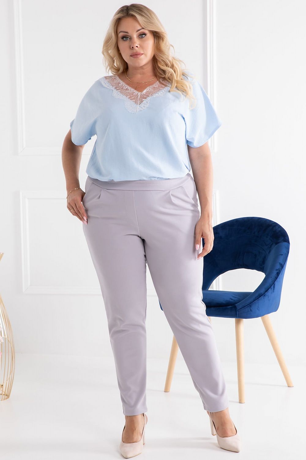 Plus size Trousers model 169223 Karko