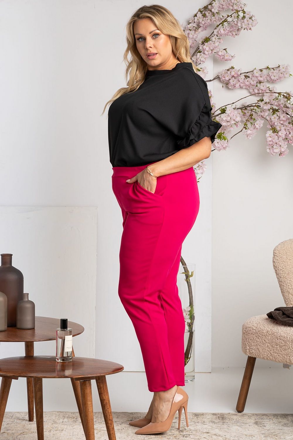 Plus size Trousers model 169226 Karko