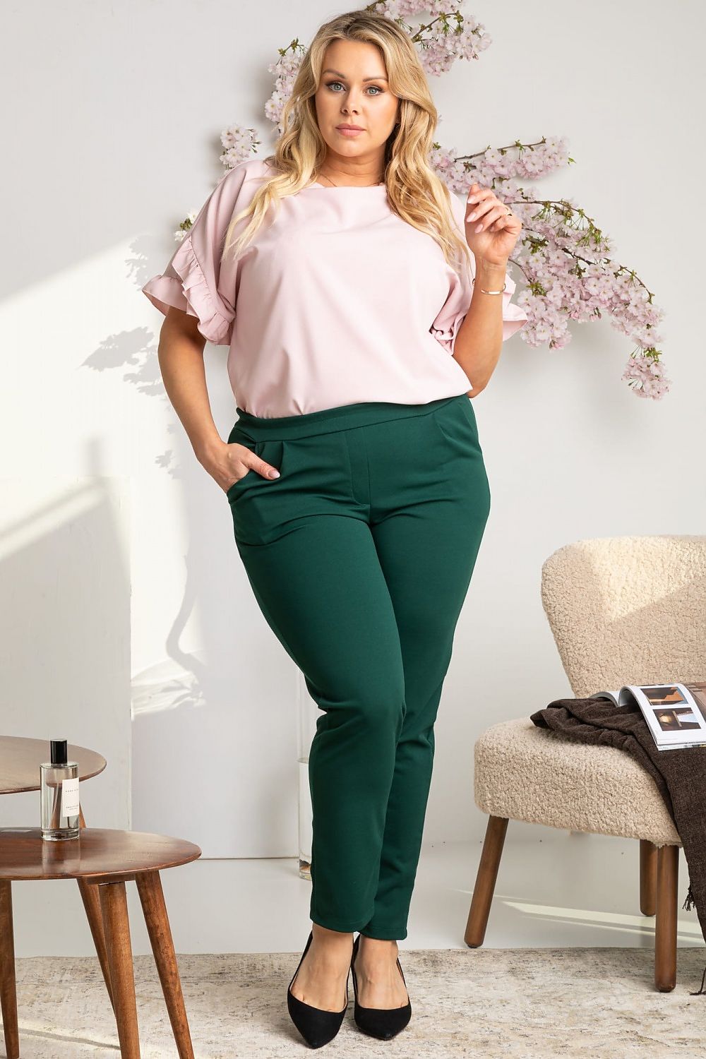 Plus size Trousers model 169227 Karko