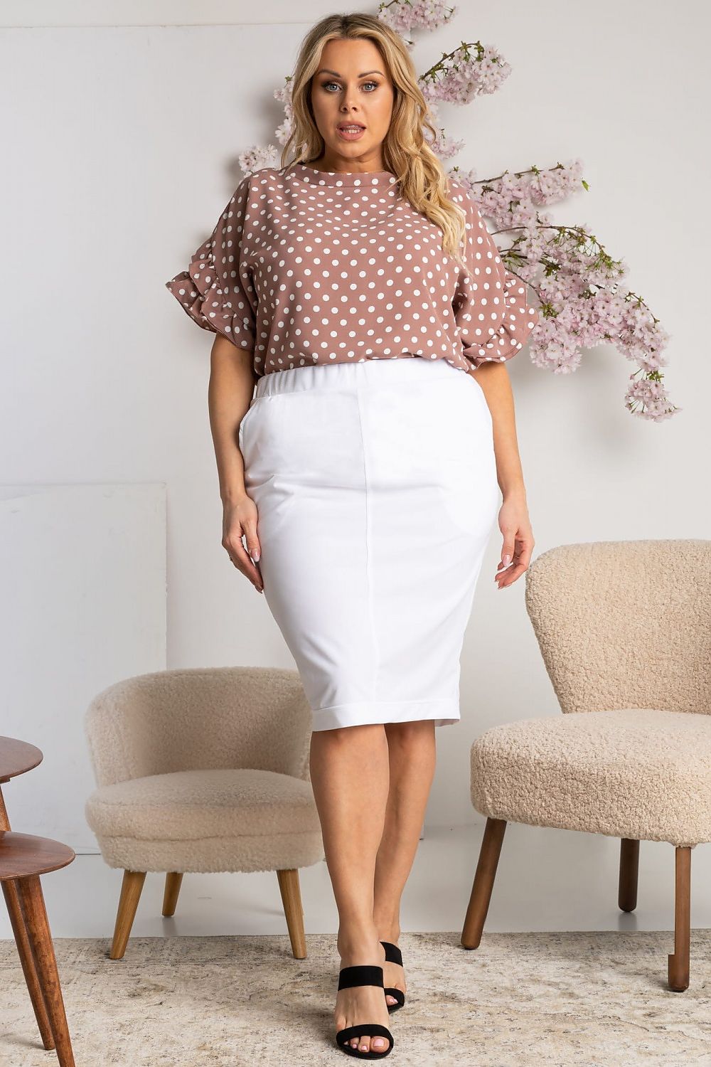 Plus size Skirt model 169286 Karko