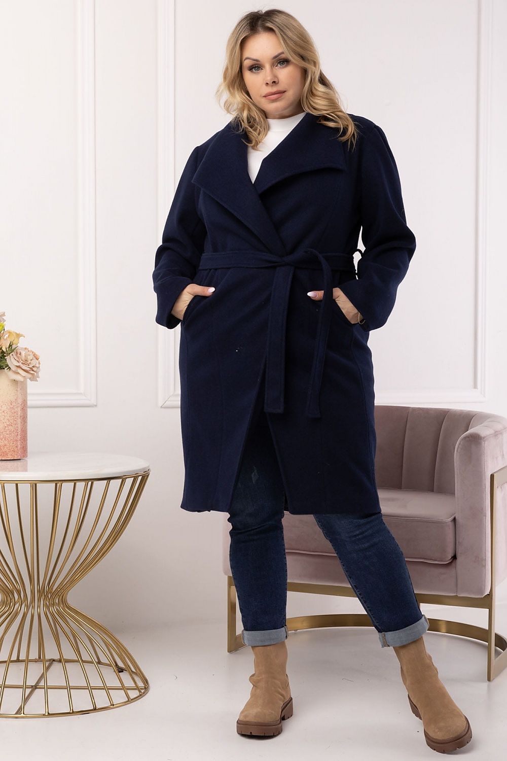 Coat plus size model 171495 Karko