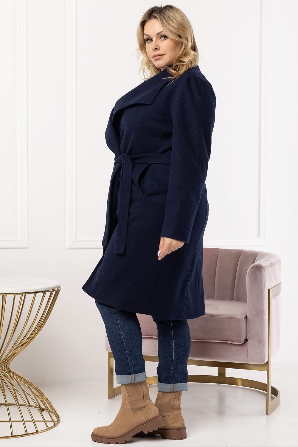 Coat plus size model 171495 Karko