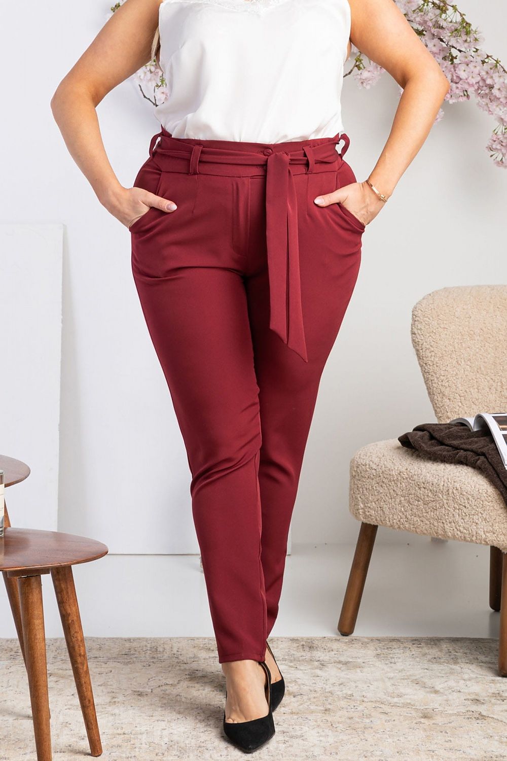 Plus size Trousers model 180489 Karko