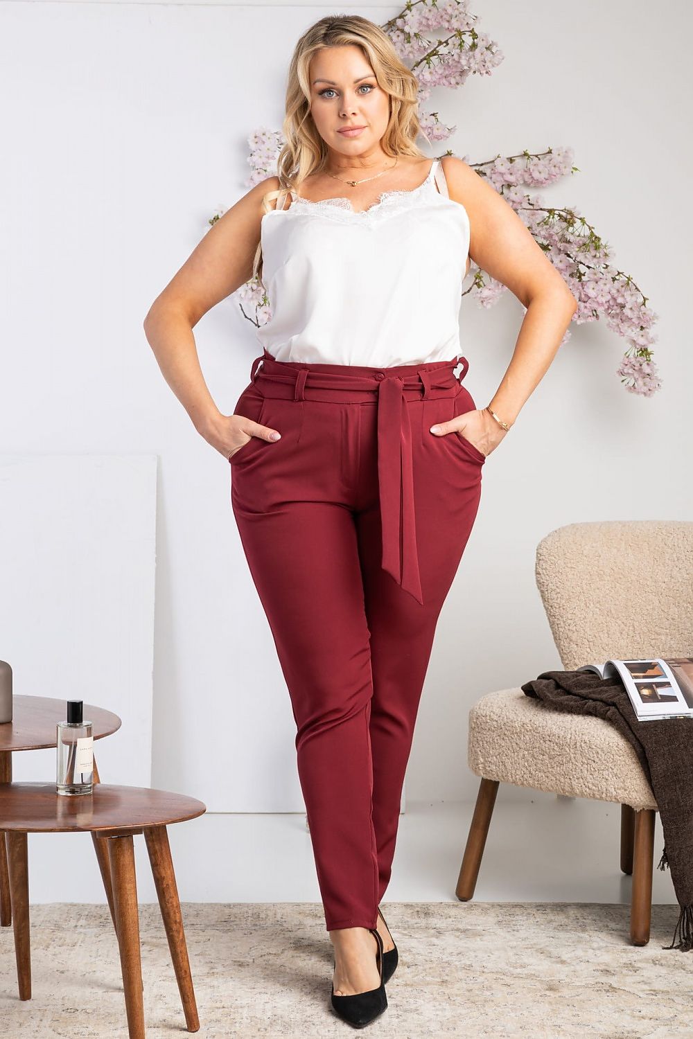 Plus size Trousers model 180489 Karko