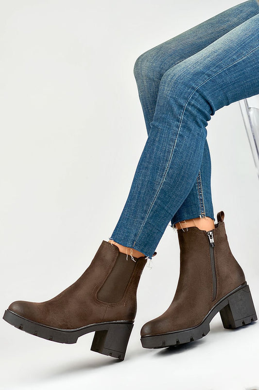 Heel boots model 184617 PRIMO